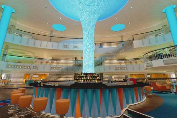 фото Carnival Vista lobby 