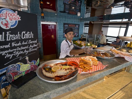 фото SeaFoodSnack на борту лайнера Carnival Vista