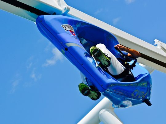 развлечения на борту лайнера Carnival Vista SKYpide