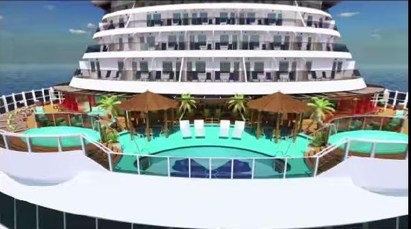 фото Гавана Бар на борту лайнера Carnival Vista