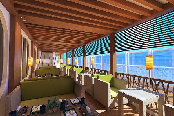 Японский ресторан на лайнере Carnival Vista