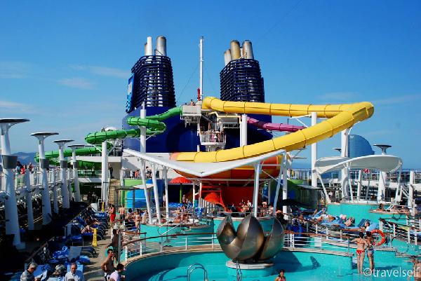 Отдых с детьми в круизе NCL Epic развлечения на лайнере
