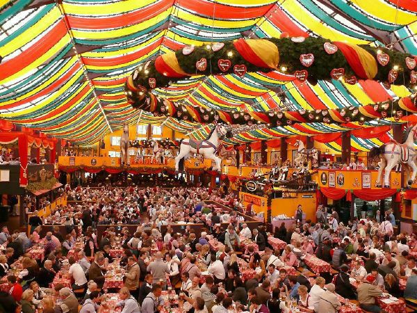 Oktoberfest - beer festival in Germany