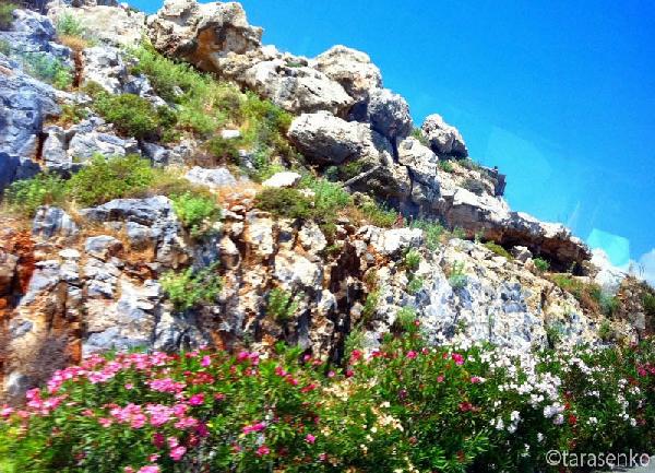 Город Линдос (Родос, Греция) Бухта Св.Павла Досопримечательности Родоса что посмотреть