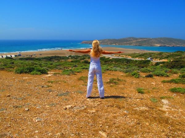 Достопримечательности Родоса. Что посмотреть? Прасониси, "поцелуй двух морей" Прасониси (Родос, Греция)