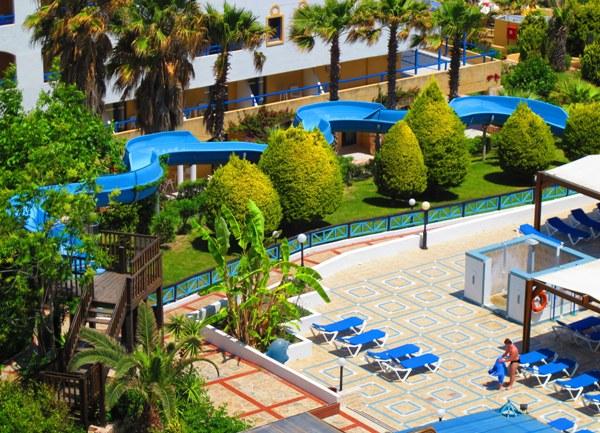 Территория горки отеля Aldemar Paradis Mare 5*(Родос, Греция)