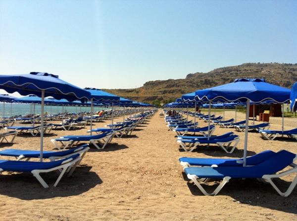 Отель для отдыха с детьми Lindos Princess (Родос, Греция) пляж