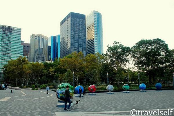 Беттери Парк в Нью Йорке фото 