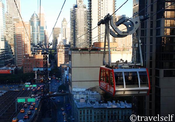 Roosevelt Island трамвай картинка Нью Йорк
