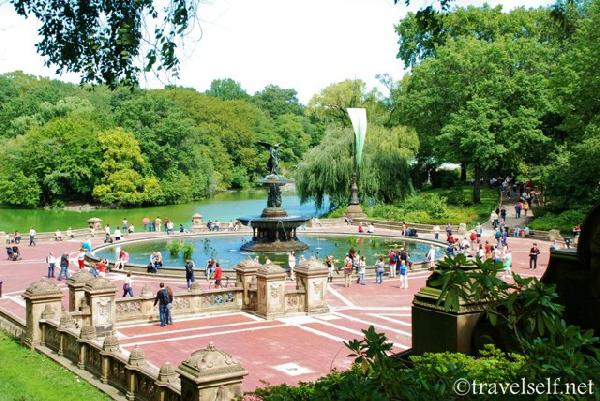 Bethesda Fountain фото Нью Йорк